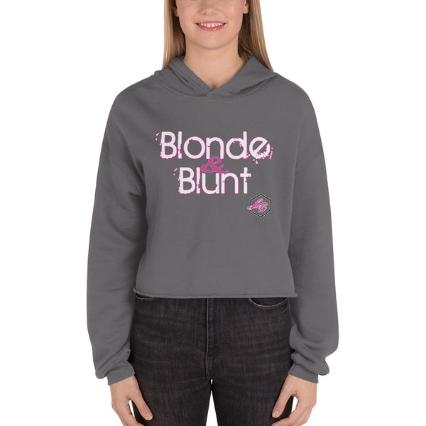 Blonde & Blunt Crop Hoodie