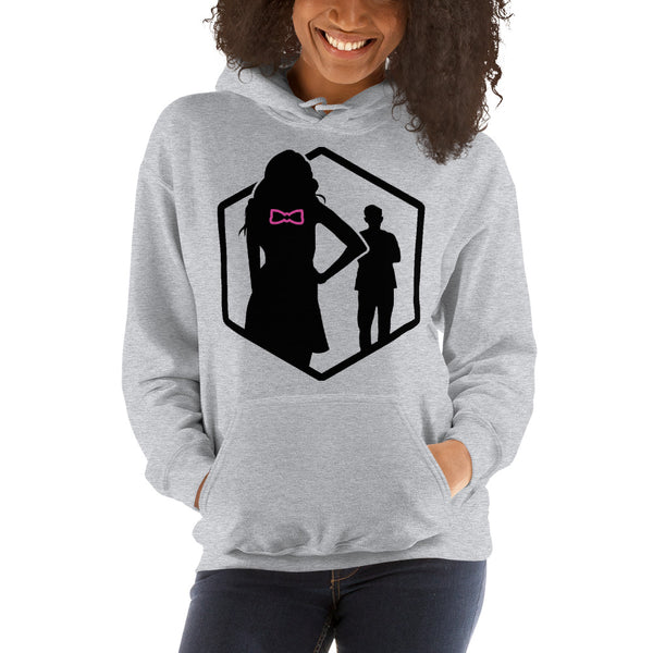 Unisex Lady B Logo Hoodie