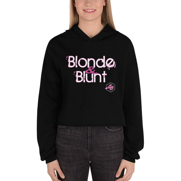 Blonde & Blunt Crop Hoodie